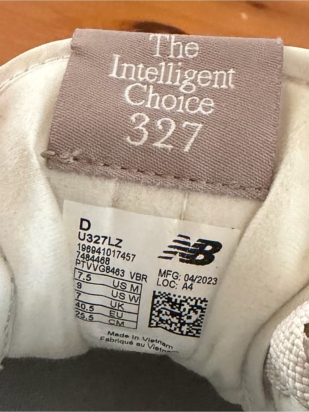 New Balance Women's Sneakers - Taupe & Cream - Picture 8 of 8
